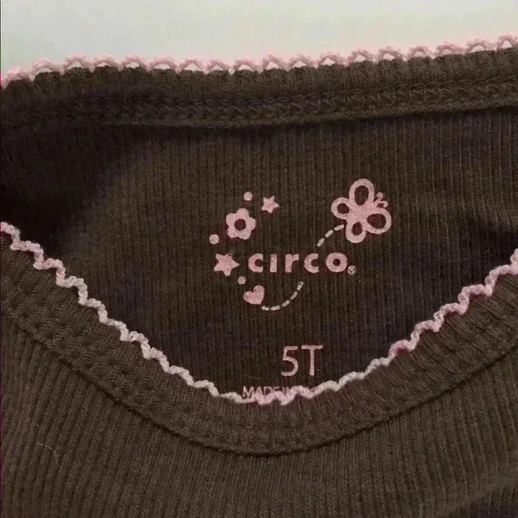 New! Tank with pink trim and peace sign patch. - Picture 2 of 4